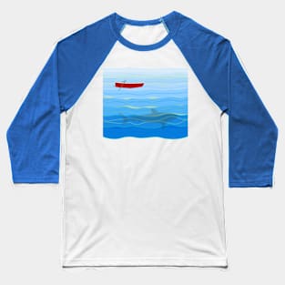 Little red boat Baseball T-Shirt